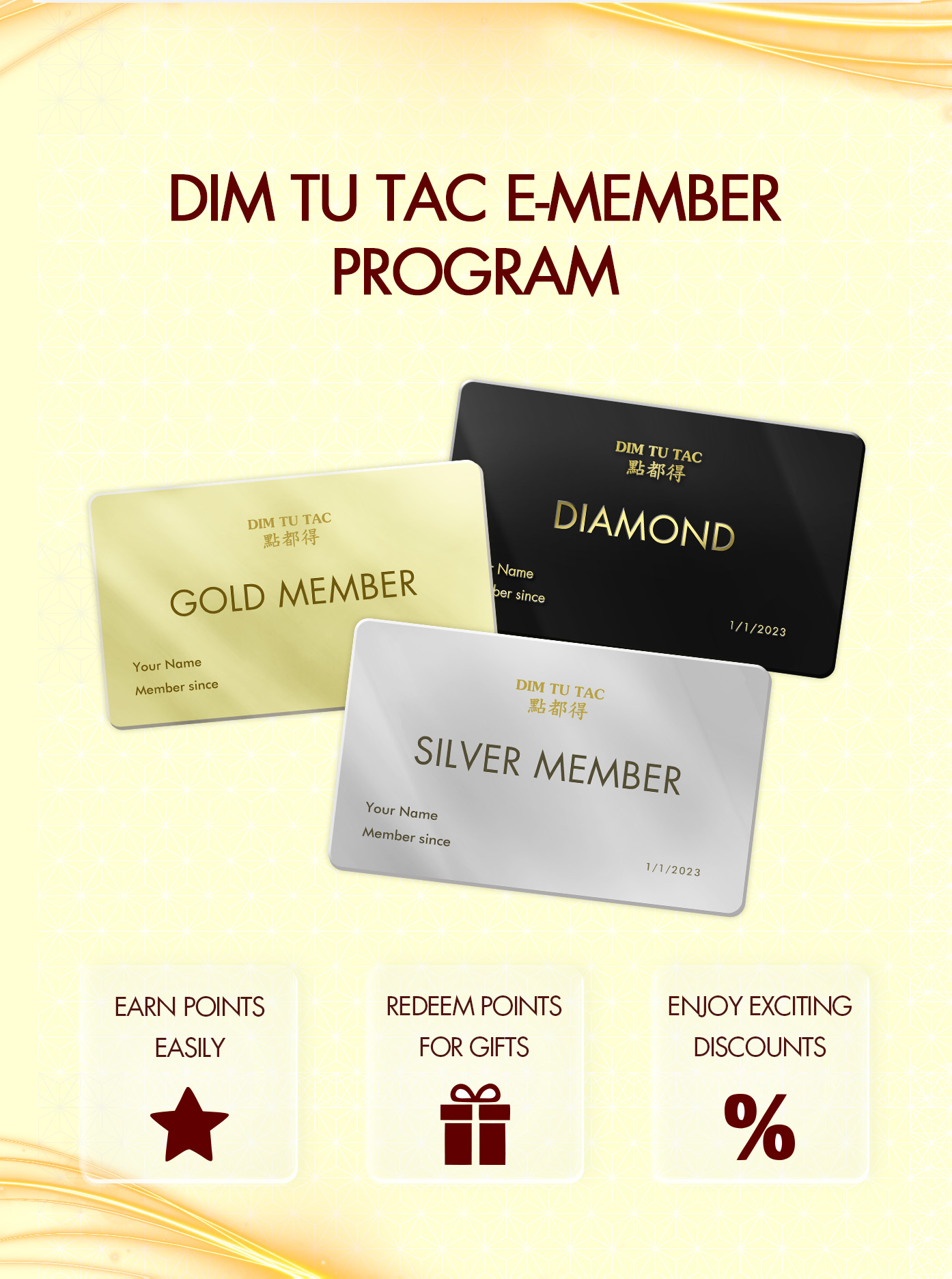 Membership Program Banner